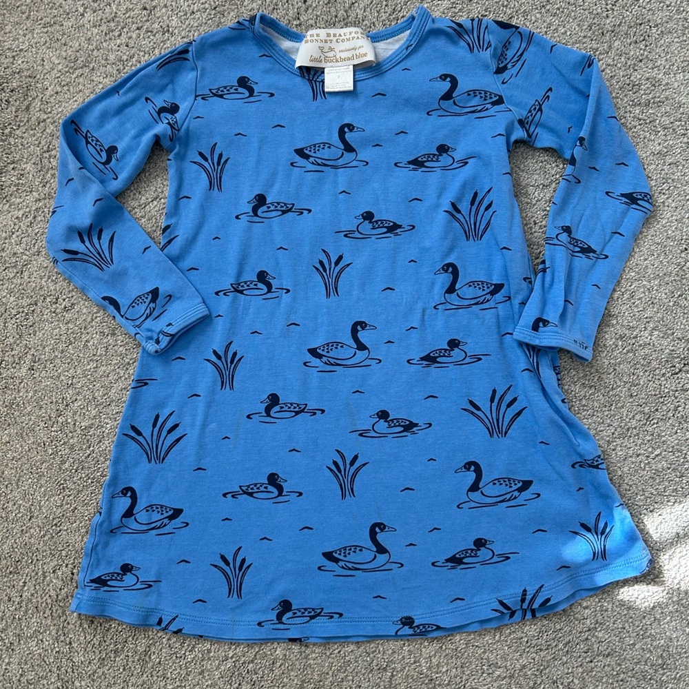 Little Buckhead Blue Polly Play Dress